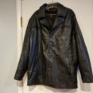 mens LW  leather jacket xl